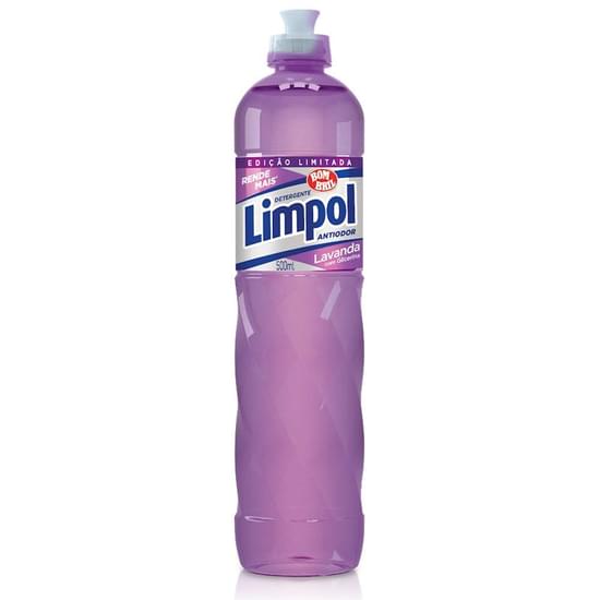 Detergente Liquido Bombril Limpol 500ml Lav.C/Antiodor