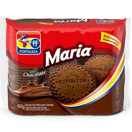 Biscoito Fortaleza Maria 400g Chocolate