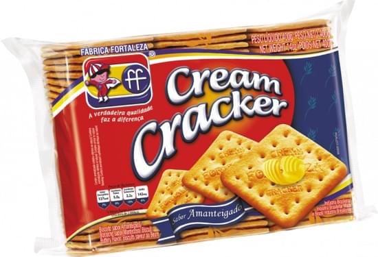 Biscoito Fortaleza Cream Cracker 400 G Amant