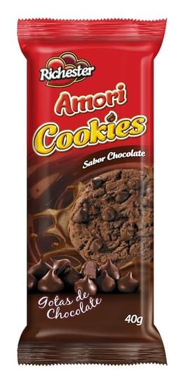 Cookies Rich Amori C/Gotas Choc 40g Chocolate