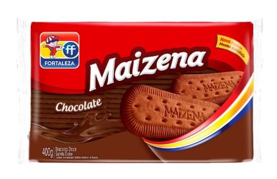 Biscoito Fortaleza Maizena 400 G Chocolate