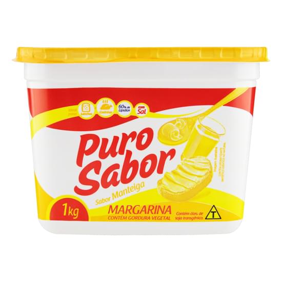 Margarina Puro Sabor 1kg 60% Lipidios