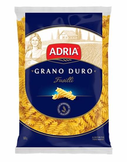 Macarrao Adria Grano Duro 500g Fusilli