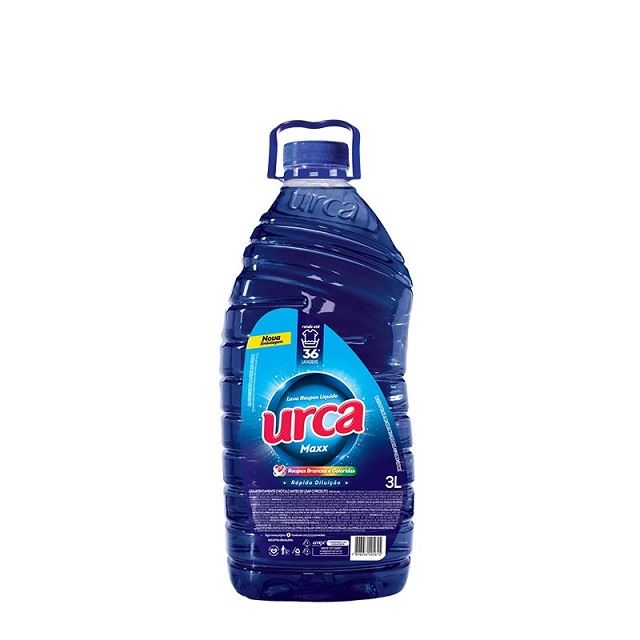 Urca Lava Roupas Lquido Azul 3L