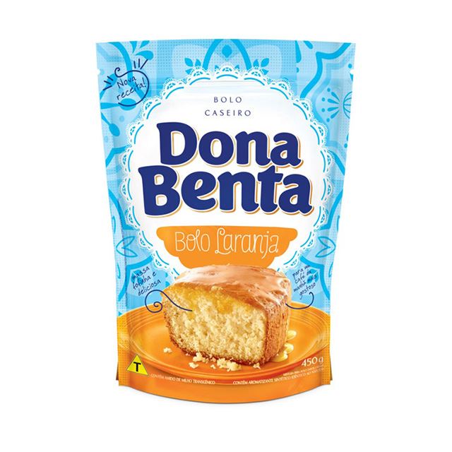 Dona Benta Mistura Para Bolo Laranja 450g