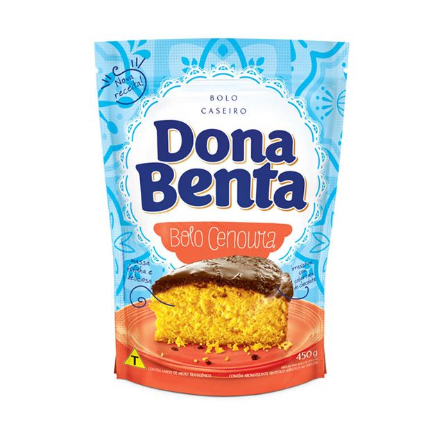 J. Macedo Mistura Para Bolo Dona Benta Cenoura 450g