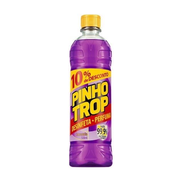 Pinho Trop Desinfetante Lavanda 500ml Com 10% De Desconto