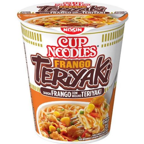 Nissin Cup Noodles Frango Teriyaki 72g