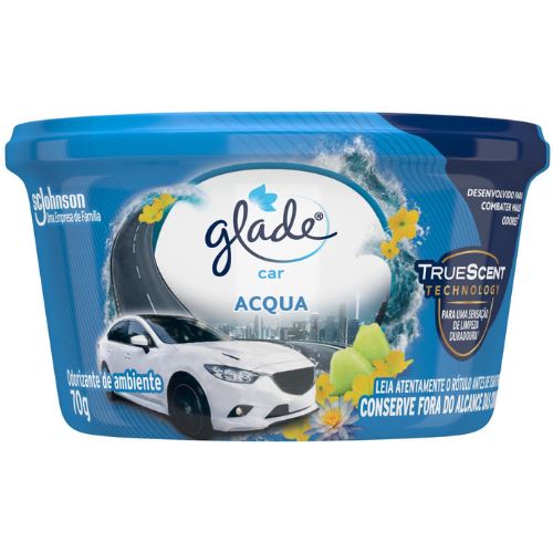 Scjohnson Glade Gel Carro Grand Prix Acqua 70g