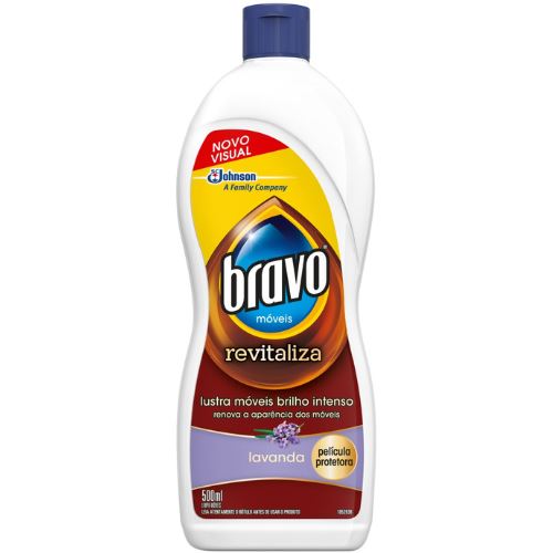 Scjohnson Lustra Mveis Bravo Flash Lavanda 500ml