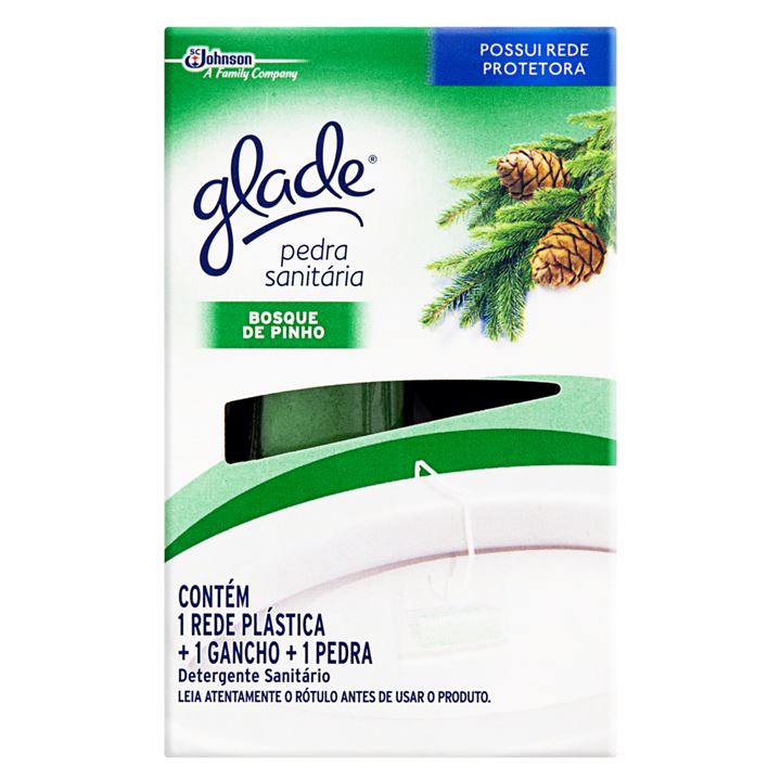 Scjohnson Pedra Sanitria Glade Pinho 25g