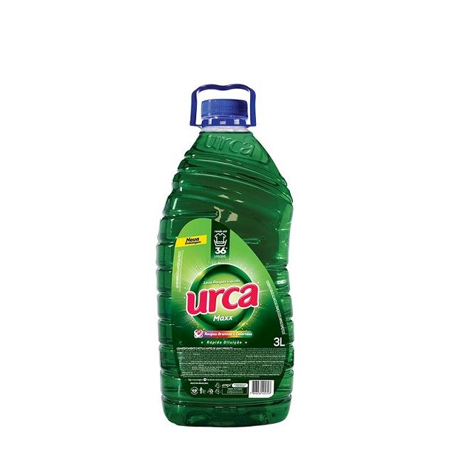 Urca Lava Roupas Lquido Verde 3L