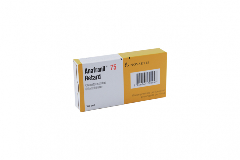 Anafranil Retard 75 Mg Caja Con 10 Grageas RX