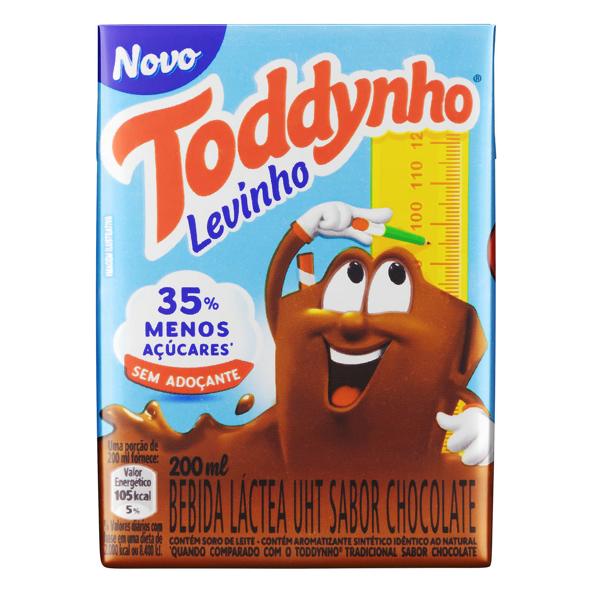 Toddy Bebida Lactea Toddynho Levinho Choc200ml