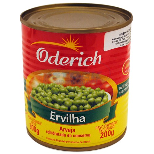 Oderich Arvejas 200 Gr