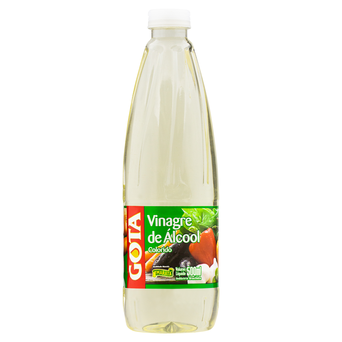 Marata Vinagre De lcool Colorido Marat Gota Frasco 500ml