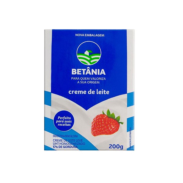 Betania Creme De Leite 200g