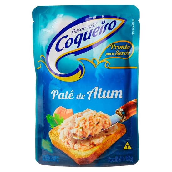 Pate De Atum Coqueiro Sache 170g Tradicional