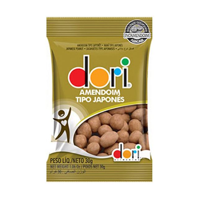 Dori Amendoim Salgado Japones Cartela 30g