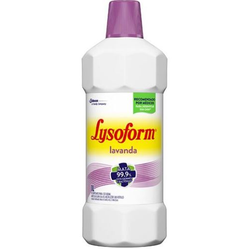 Scjohnson Desinfetante Lysoform 1L Lavanda