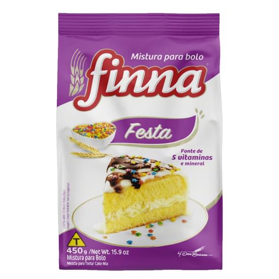 Mistura P/ Bolo Finna 450g Festa