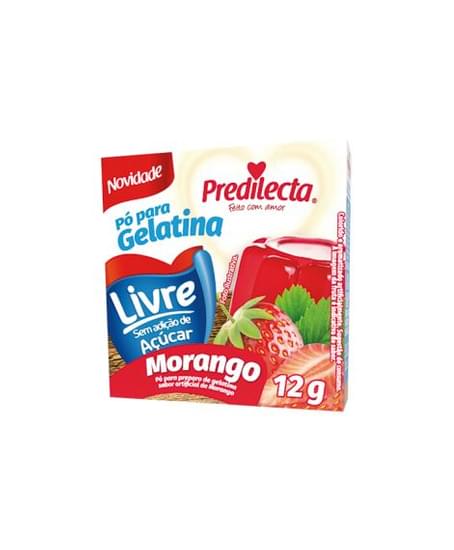 Gelatina Po Predilecta 20g Abacaxi