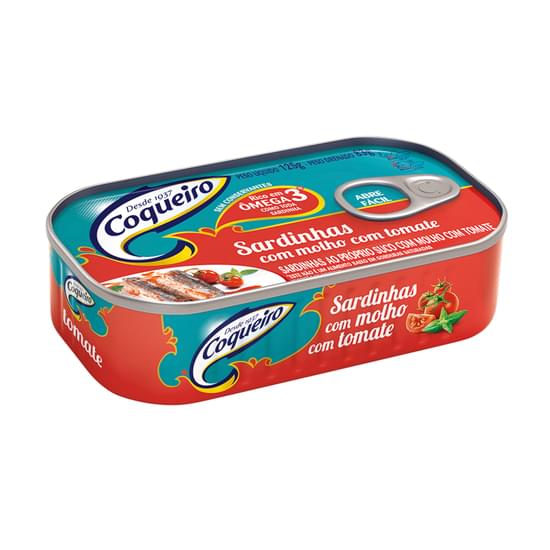 Sardinha Coqueiro 125g Com Oleo