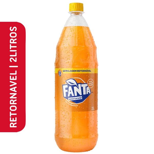 Fanta Laranja Refrigerante 2l Retornvel