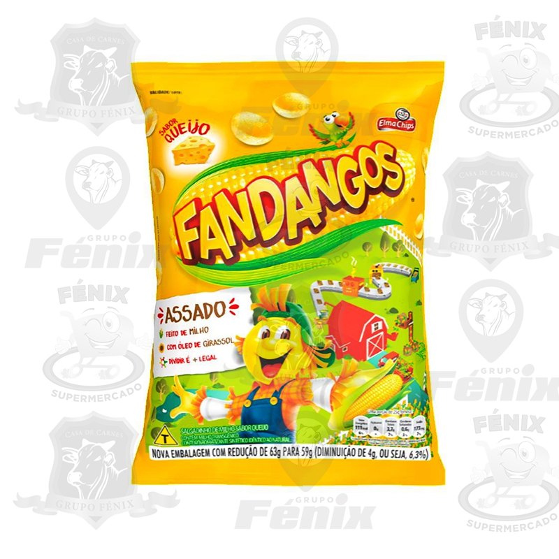 Fandangos Snack De Maiz Sabor Queso X 140 Gr