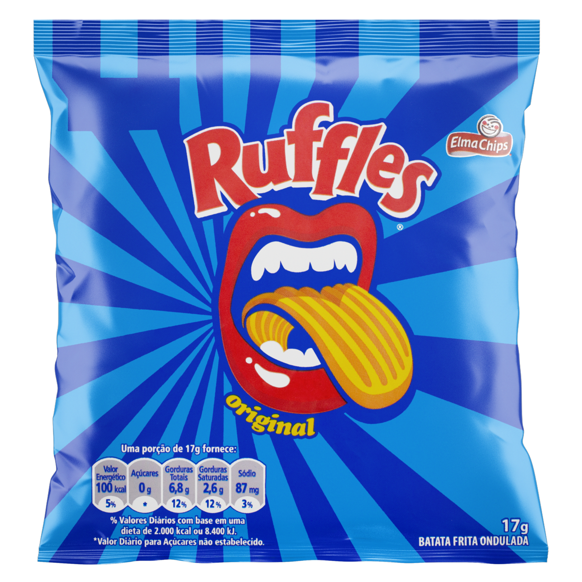 Doritos Batata Ruffles Sal Original 17g