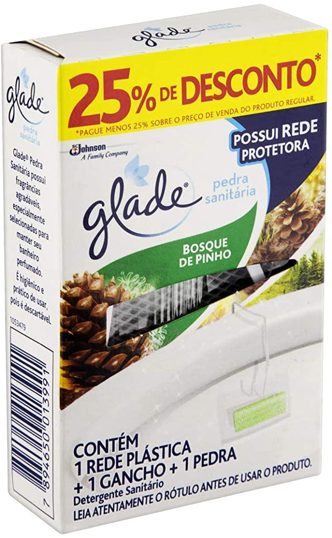 Scjohnson Pedra Sanitria Glade Pinho 25g Com 25% De Desconto