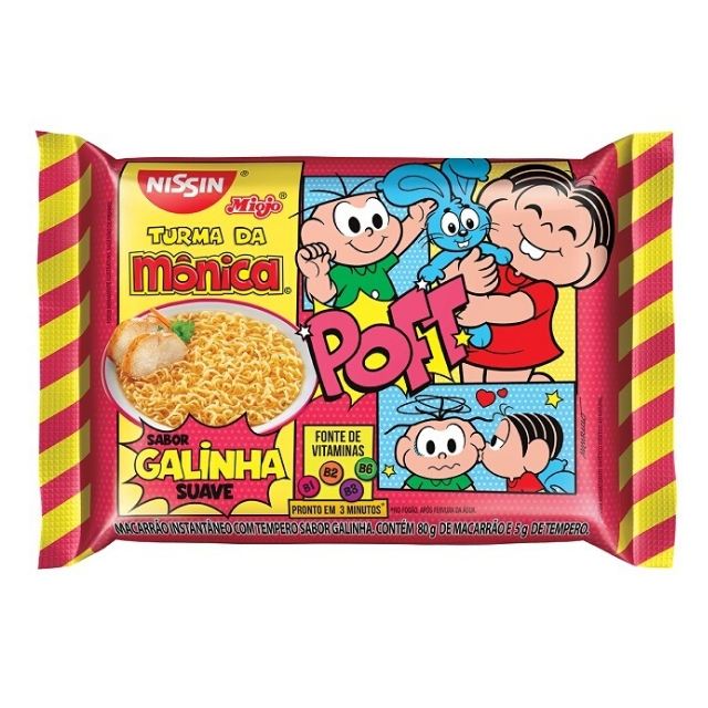 Nissin Lamen Turma Da Mnica Galinha 85g