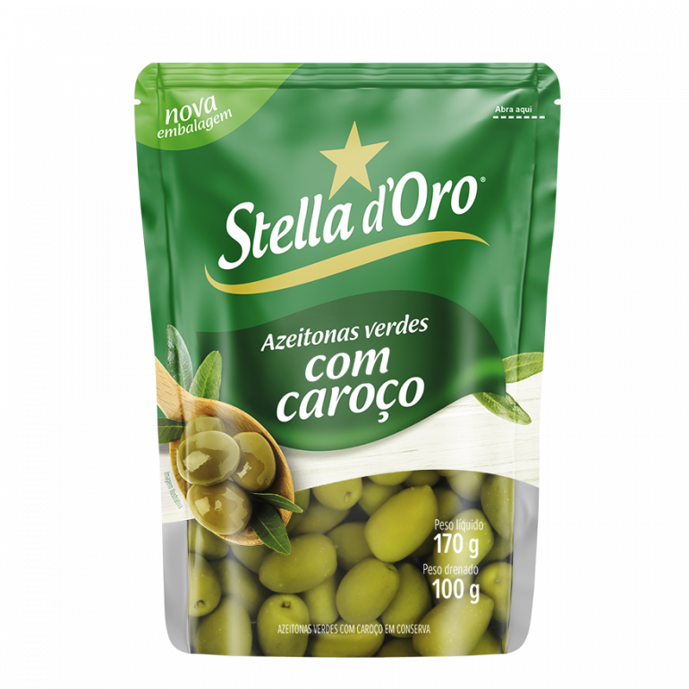 Aceitunas Verdes 100gr C/carozo