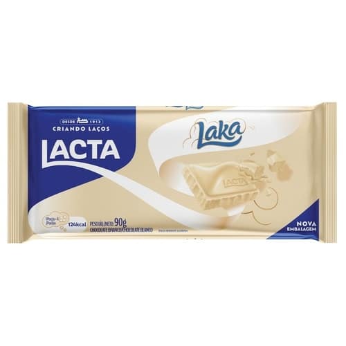 Chocolate Lacta Laka Blanco Tablete 90gr