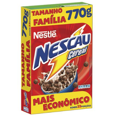 Nestl Cereal Matinal Nescau Caixa 770g Embalagem Econmica