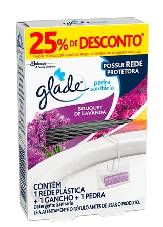 Scjohnson Pedra Sanitria Glade Lavanda 25g Com 25% De Desconto