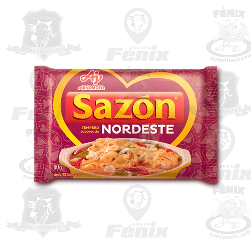 Sazon Tempero Sabor Do Nordeste 60g