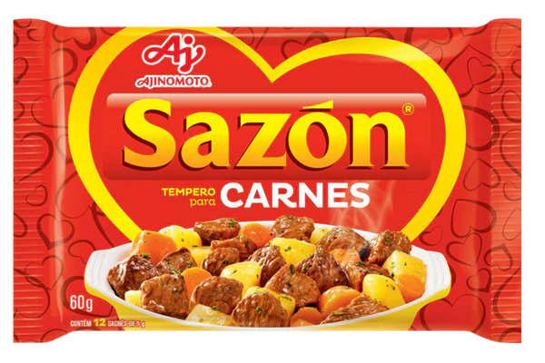 Sazon Tempero Para Carnes 60g