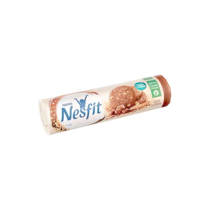 Biscoito Nestle Nesfit Cacau E Cereais 160g