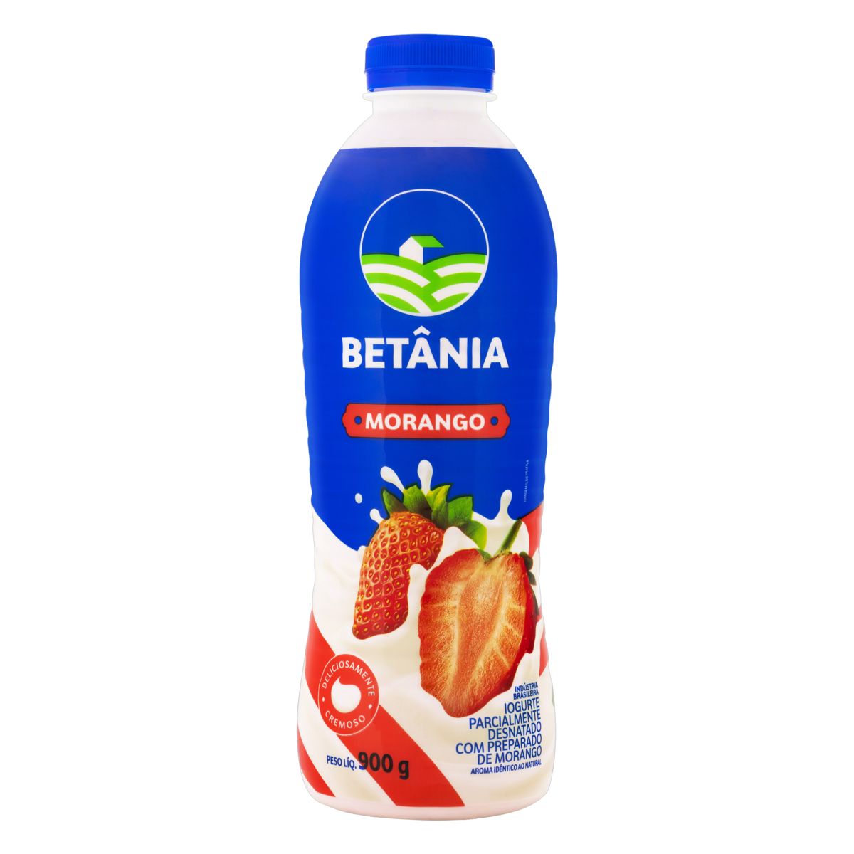 Betnia Iogurte Betania Polpa Morango 900g