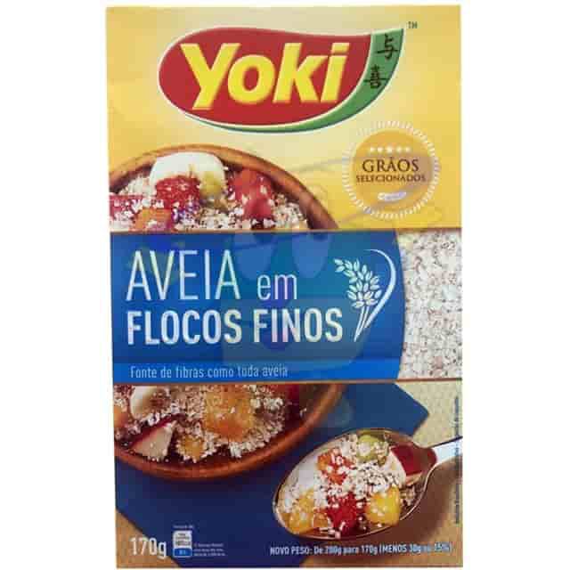 Yoki Aveia Em Flocos Caixa 170g