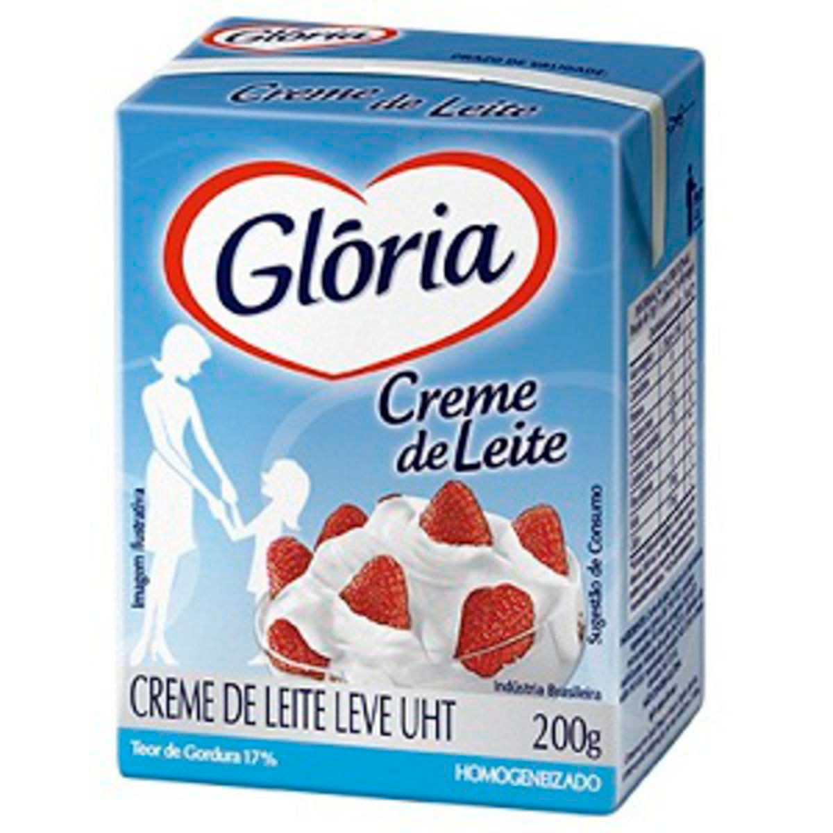 Glria Creme De Leite Gloria Tp 200g