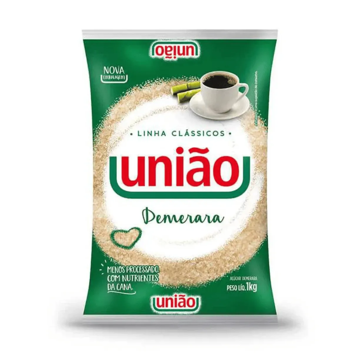 Unio Acucar Demerara Uniao 1kg