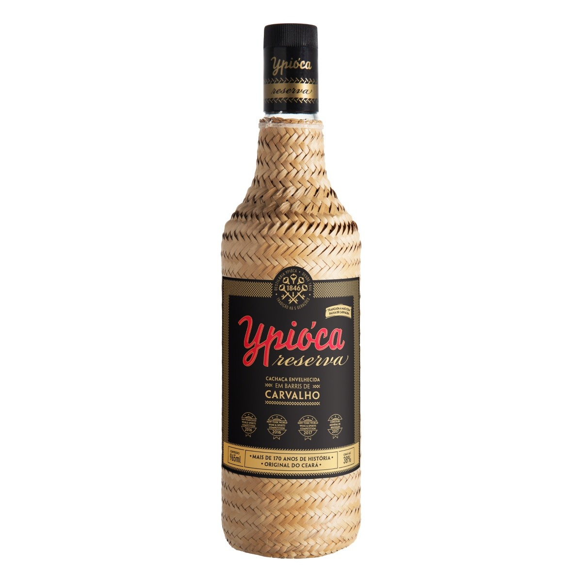 Cachaa Envelhecida Ypica Reserva Garrafa 965ml